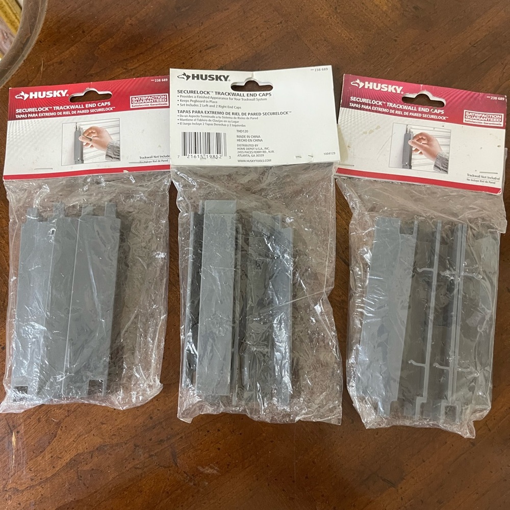 Husky secure lock end caps